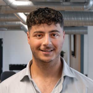Potræt af Naji S. Hajjo