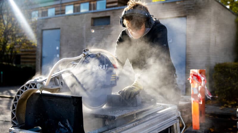 Håndværker arbejder