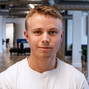 Potræt af Tobias Roland Larsen